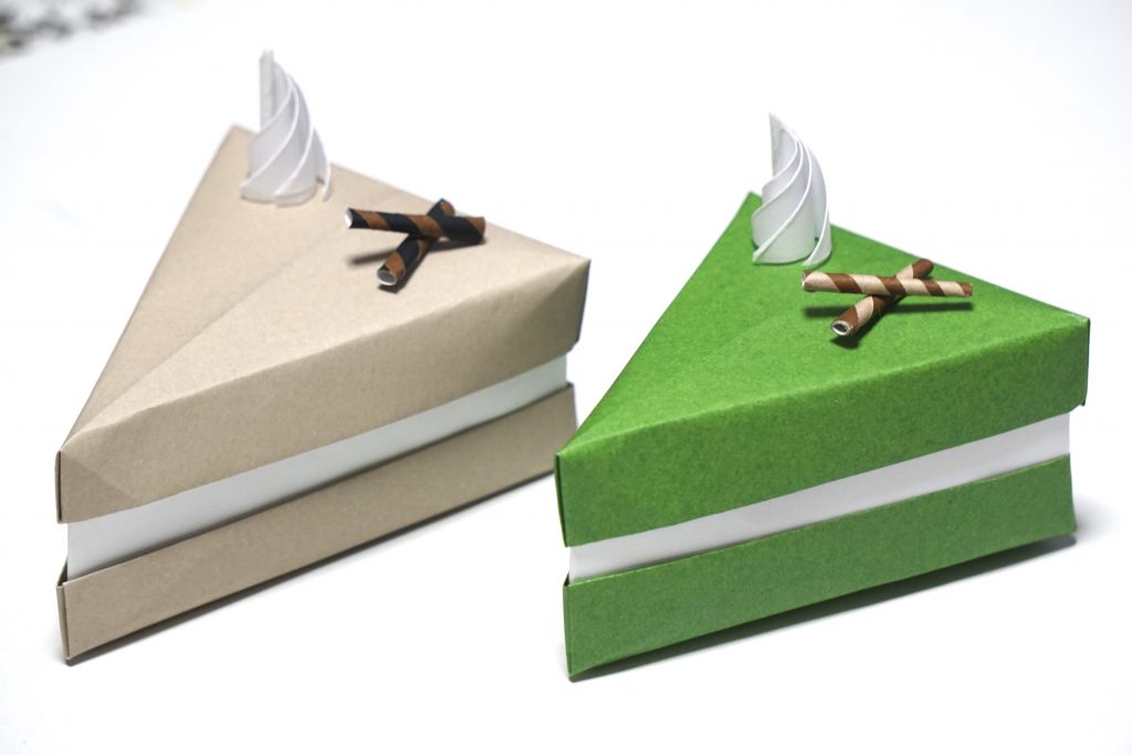 折り紙でケーキの折り方 高級感あふれる立体ケーキを作ろう くまのお役立ちサイト